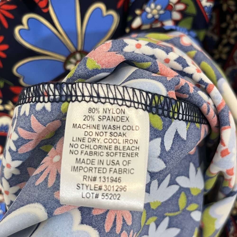 Jude Connally Tunic Top Floral Size L - Picture 8 of 10